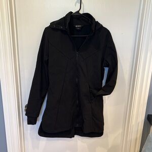 Mondetta Women's Black Hooded parka Jacket